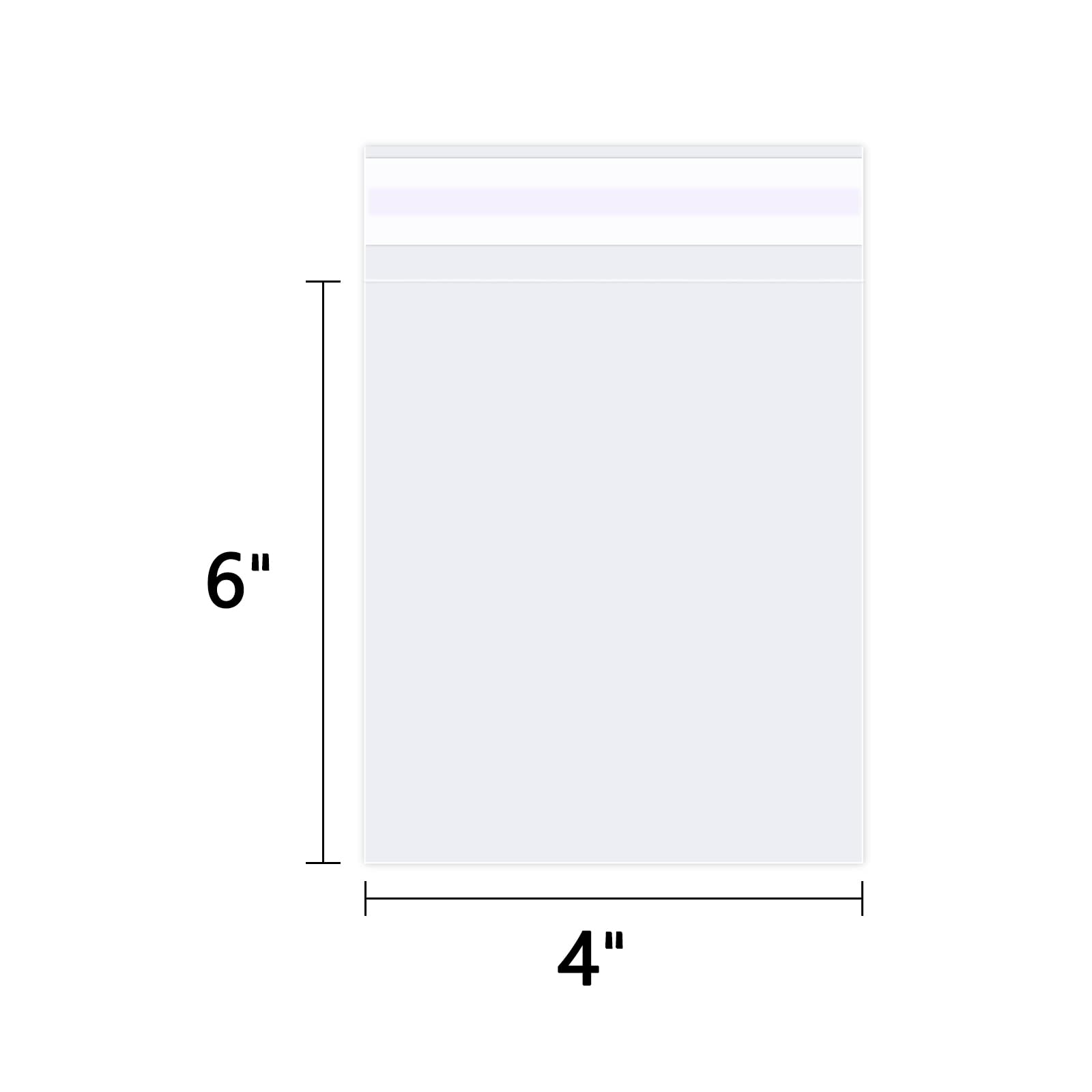 1000 bolsas de plástico transparente de celofán resellables de 10 x 15 cm para fotos, joyas, panadería, golosinas, recuerdos de fiesta
