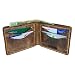 Hanks Bi-Fold Leather Wallet - Holds 8-13 Cards - USA Made, 100-Year Warranty - Vintage Brown