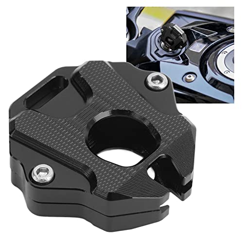 Acouto Capa de chave de motocicleta Capa de chave de motocicleta CNC Metal sólido Fob Protector eleg