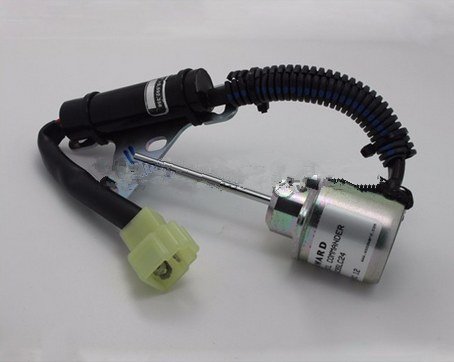 GOWE Stop Solenoid do części silnika Kubota Stop Solenoid 1G820-60022 pasuje do D782