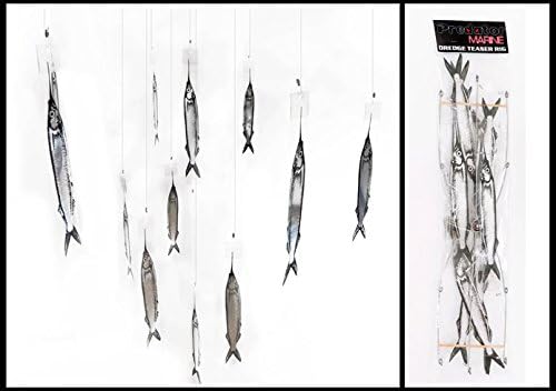 Saltwater Fishing Dredge Teaser Umbrella Rig Ballyhoo Fish Bait