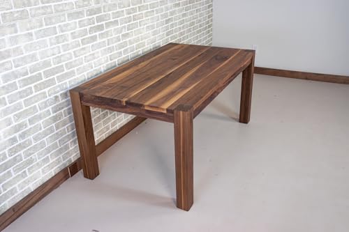 Small-Dining-Table-for-2-or-4-People-Apartment-Dining-Table-Wooden-Table-with-Legs-Walnut-Dining-Table-Suitable-for-Small-Spaces-Suitable-for-Kitchen-or-Dining-Room-Tables Small Dining Table for 2 or 4 People Apartment Dining Table Wooden Table with Legs Walnut Dining Table Suitable for Small Spaces Suitable for Kitchen or Dining Room Tables