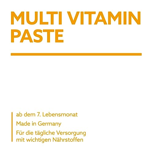 GimCat Multi-Vitamin Paste - Gesunder Katzensnack aktiviert Abwehrkräfte und stärkt das Immunsystem - 1 Tube (1 x 50 g)