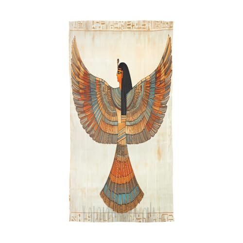 AUUXVA Ancient Religion Culture Egyptian Scarfs Women Lightweight Silk Scarf Long Soft Neck Scarves Sheer Shawl Wrap Muffler Neckerchief 90x90 CM2