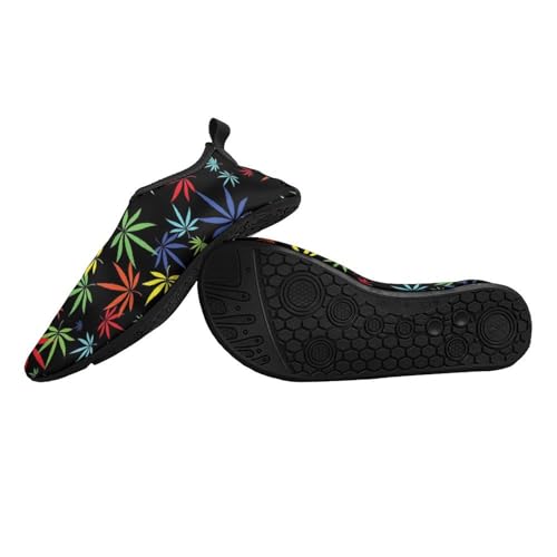 Hemp Leaf Wading Shoe Man Non Slip Water Shoe Quick Dry Barefoot Aqua Socks Womans Water Shoes Swim Shoes3