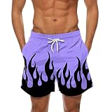 Kurz Schnelltrockend Beachshorts Boardshorts Männer Shorts Kurz 2022 Kurz Badeshorts für Männer Jungen Badehosen für Herren Badeshorts Männer Badeshorts mit Verstellbarem Tunnelzug