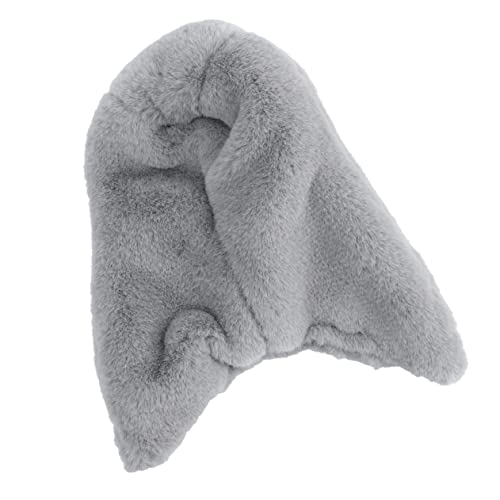 CIYODO De Loro Cacatúa Cosas para Pájaros Pájaro De Peluche Cálido Loro Jaulas De Hámster Camas Colchoneta Inflable para Acampar Loros Cama De Camping Cerdo Felpa Light Grey