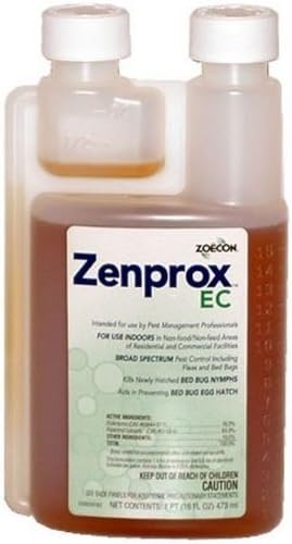 EC Insecticide (16 oz pt) Ants, Bed bugs, Carpet beetles, Cockroaches, Confused flour beetles, Centipedes, Crickets, Darkling beetles, Dermestids, Earwigs, Firebrats, Flies, Fleas, Fruit flies, Gnats, Indian meal moths, Lesser grain borers, Millipedes, Mosquitoes, Moths, Pillbugs, Red flour beetles, Sawtoothed grain beetles, Scorpions, Silverfish, Sowbugs, Spiders (Brown recluse, Black widow, others), Ticks, Wasps