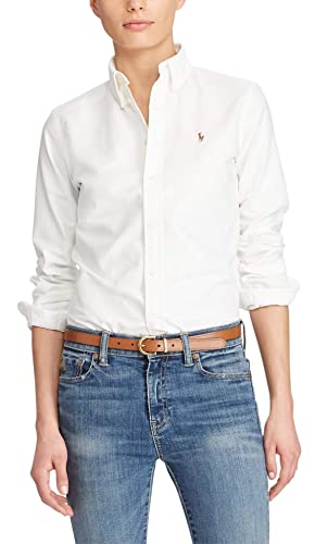 POLO RALPH LAUREN Women's Oxford Classic Fit Button Down Shirt3