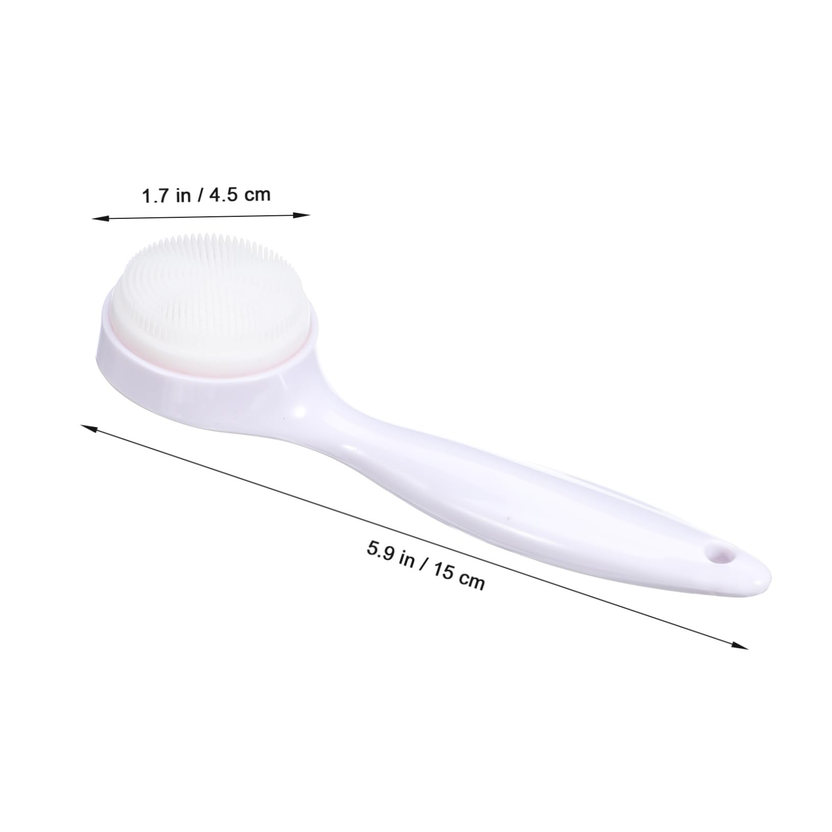 FRCOLOR Silicone Face Brush Set Manual Cleansing Brush Exfoliating Pads for Face Neck