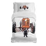 Ein Bettwäsche-Set ist ein Accessoire, das das Erscheinungsbild unserer Räume stark beeinflusst. Das Set beinhaltet einen Bettdeckenbezug in der Größe 135x200cm und einen Kissenbezug in der Größe 80x80cm. Prüfen Sie unbedingt unser Angebot und wählen Sie aus vielen verschiedenen Größen und Designs!