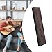 CarpNettore Blackwood Lumber Wood Blank Wood Lumber Handle Plate,Bridges,Handle Nut Saddles Guitar Picks Instruments Musical Instrument, 1 pc