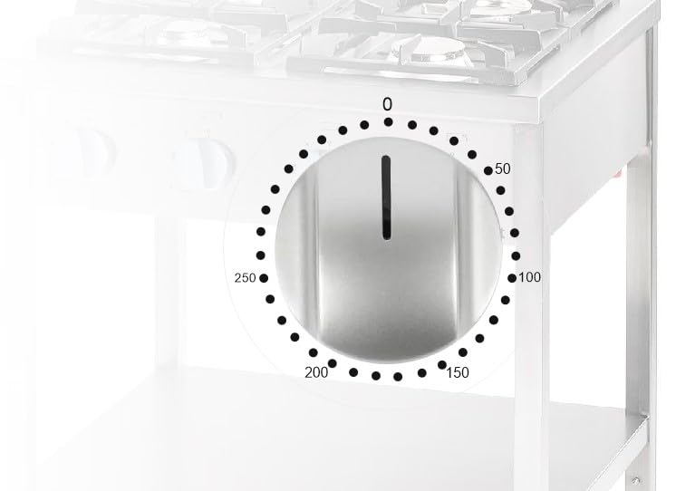 Adesivi Per Fornelli A Gas - Simboli Neri Su Sfondo Trasparente, Set RPM2/4/1 - Foto 12