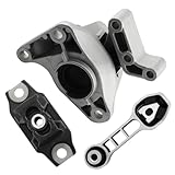 maXpeedingrods 3PCS Engine Motor & Trans Mount Set for Fiat 500 1.4L 2012 2013-2018 68073217AC