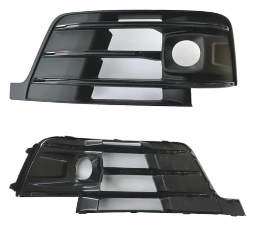 Grille pare-choc avant pour Q7 S-Line 4M 2016-2019 avec cache antibrouillard ACC - 3