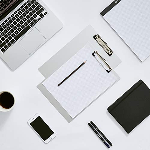 Amazon Basics Aluminum Office Clipboard, Letter Size, Pack Of 2 #TOP4