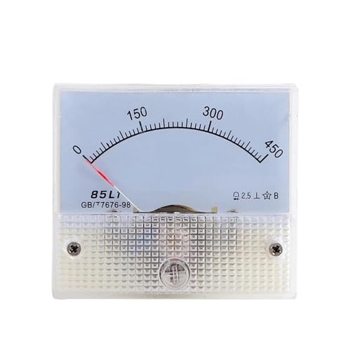 Voltmètre AC 50V à pointeur 85L1-V pour éviter les pannes de surtension