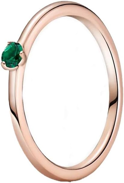PANDORA Green Solitaire Ring
