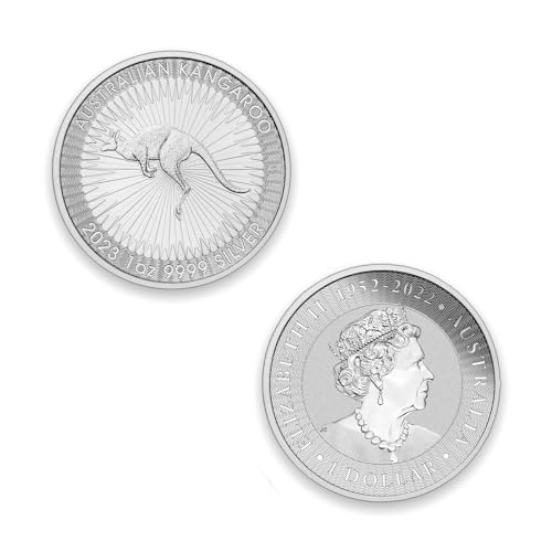 Moneda de plata Canguro 31,1g numismática premium de la Perth Mint