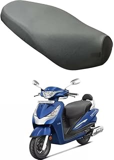 Hero Destini 125 Scooty Seat Cover, PU Leather, Black, Universal Fit, Water Proof Price In India