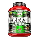 AMIX - Proteína Isolada Whey en polvo - MuscleCore CFM Nitro 2 kg - Favorece el desarrollo muscular y acelera la recuperación - Contiene Enzimas Digestivas Aminogen - Sabor Doble-Chocolate