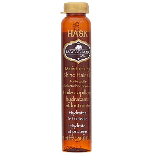 Hask Macadamia Oil Exotic Shine Treatment 18ml (6 Vials)