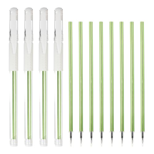 PATIKIL Bolígrafo Gel Punta Fina 0.5mm Pack 12