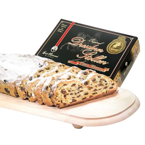 Original Dresdner Stollen 500g – Edition Fürstenzug in Geschenkkarton | Premium Weihnachtsstollen, Geschenkidee & Spezialität aus Dresden