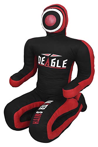 Deagle Master Smith Mma Grappling Submission Sitting Dummy (Black/Red, 6Ft) #TOP4