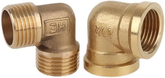 Thread Brass Pipe Fitting Elbow Joint(FF,1")