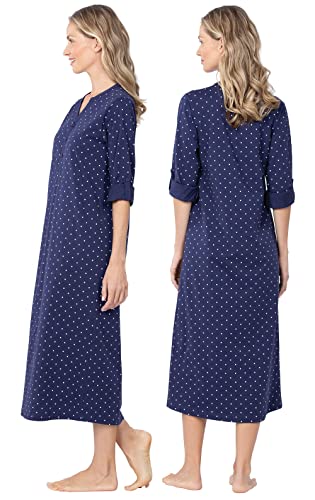 Pajamagram Womens Nightgowns So Soft - Long Nightgowns For Women, Navy, M, 8-10 #TOP1