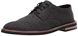 Bostonian mens Dezmin Plain Oxford, Black Wool, 10.5 US