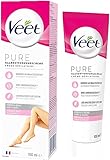 Veet Haarentfernungscreme/Enthaarungscreme/Lotusmilch & Jasmin/seidig glatte Haut/sexy Beine/normale Haut/ 3 Minuten Einwirkzeit/ 100ml