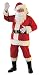 Rubie's Bright Multi-color Flannel Santa Suit With Gloves