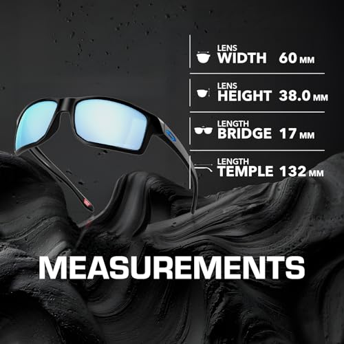 Image of Oakley GIBSTON OO9449 Rectangle Shape Sunglasses With Official Eyewear Kit | Men's Sunglasses
