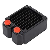 Annadue Radiador de Cobre de Alto Rendimiento TSRP‑H80 Radiador de CPU de Cobre de Doble Capa, Perfecto para Construcciones de Refrigeración Líquida