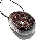 Granat Pyrop Kristall Edelstein Anhänger dunkelrot gebohrt RESTPOSTEN