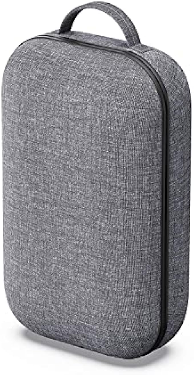 Amavasion Hard Carrying Case Compatible with Meta/Oculus Quest 2 Accessories VR Headset with Elite Strap, Touch Controllers and Other Accessories, Ultra-Sleek Design for Travel and Storage