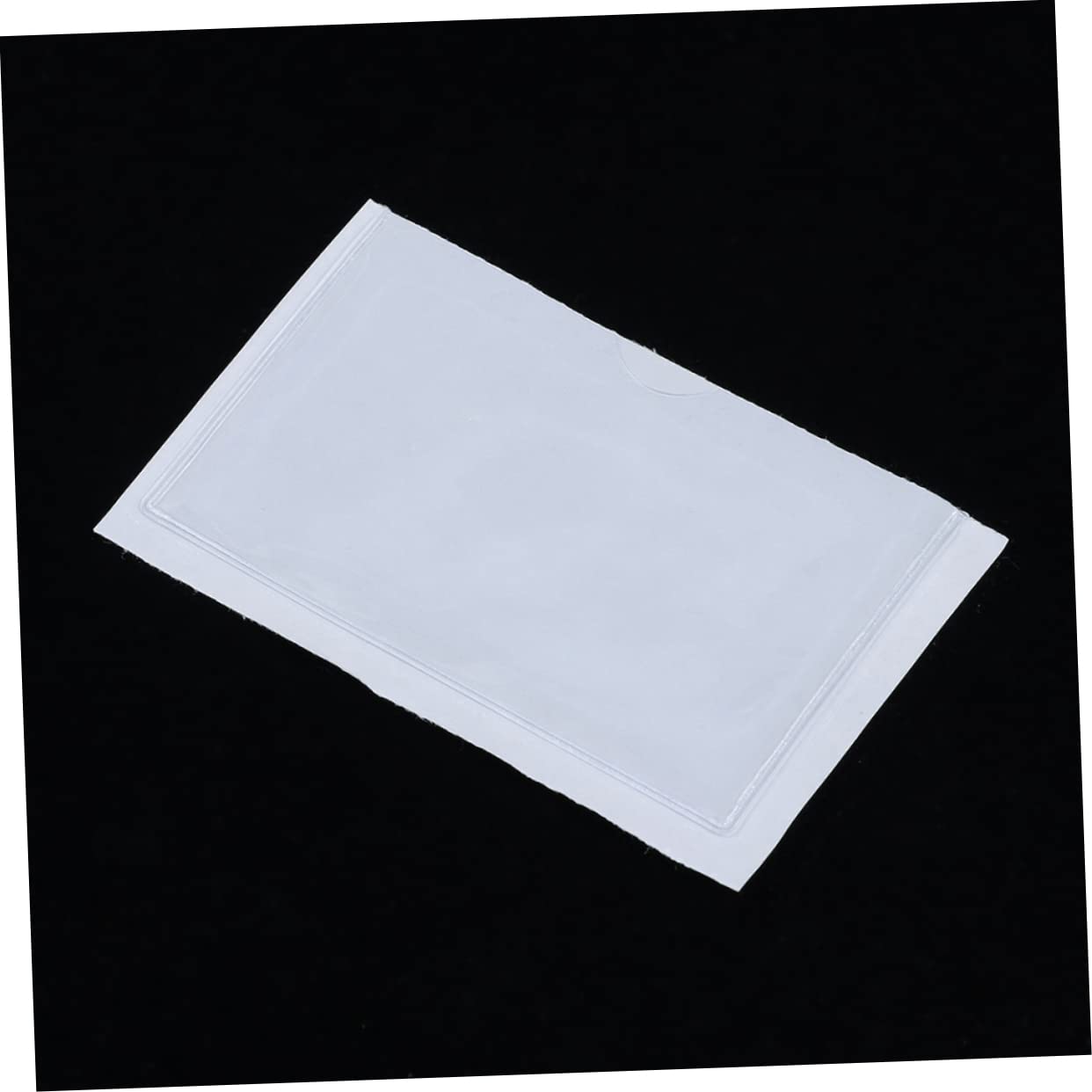 YARNOW 72pièces Pochettes Adhésives Transparentes Porte-étiquettes Autocollants Pour Et Organisation De Documents Étanches Et Pour Bureau Voyage
