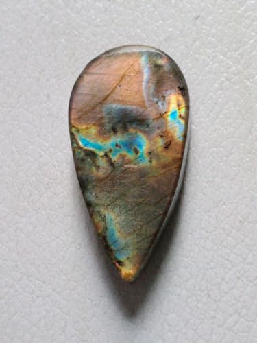 Pierre gemme labradorite de qualité supérieure pour bague et pendentif - 6