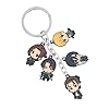 Attack on Titan Merch, AOT Keychain with Wings of Freedom Emblem, Durable AOT Gifts