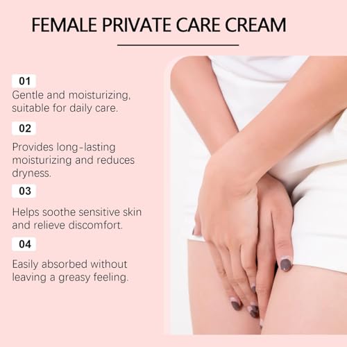 50 g Female Private Care Cream, Massage Care Cream, Soothing Moisturising Cream with Herbal Extracts, Natural Skin Whitening for Intimate, for Rejuvenating the Intimate Area (1) - Image 6