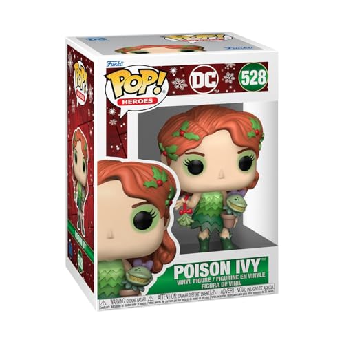 Funko POP Heroes: Holiday '24 – Poison Ivy - DC Comics - Collectable Vinyl Figure - Gift Idea - Official Merchandise - for Kids & Adults - Comic Books Fans - Model Figure for Collectors and Display