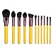 Produktbild Makeup Brush-Yellow Series 11pcs Synthetic Hair Brushes Set-face&Eye Cosmetic Pen-Artificial Hair-Beauty-beginer Tool