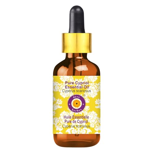 Huile essentielle de Cypriol distillée à la vapeur qualité naturelle supérieure 5ml