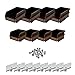 Triton 028-BR Pegboard BinKit, Brown