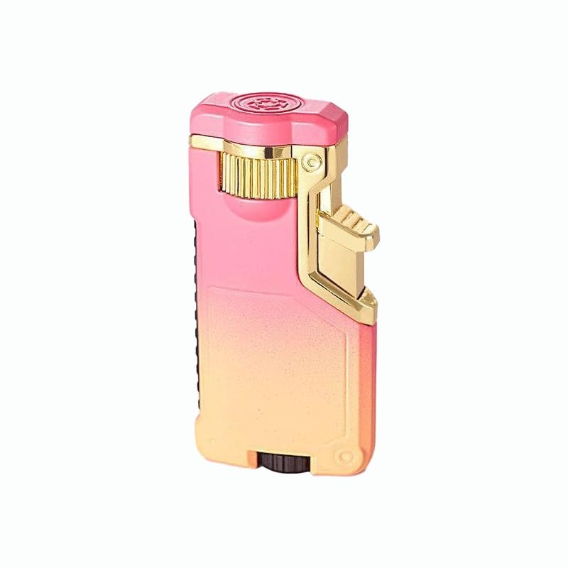 Encendedor de 3 llamas de butano recargable con esfera regulable