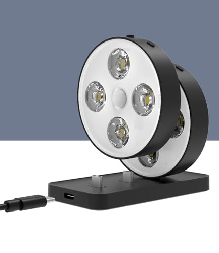 Motion Sensor Light Charging Station Punk Closet Light Multi-Device Charging Station Charging Three LED Lights at The Same Time Saves Time Space and More Convenient - Image 3