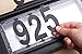 Lighted House Numbers Address Sign - Solar Lighted Address Numbers Signs for Houses or for Yard - Led Light up House Numbers - Solar House Number Sign Auto On at Night Off at Daylight