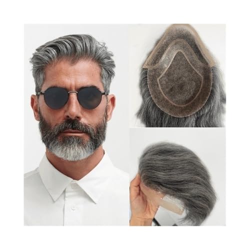 Postiche en cheveux indiens Remy pour homme : retrouvez le plaisir de vous coiffer